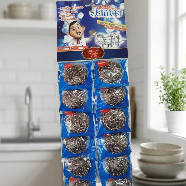 Esponjilla Marca James x12 Unidades